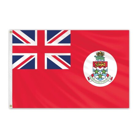 Cayman Islands Outdoor Nylon Flag Red 6'x10'